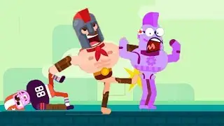 Let's Play Bowmasters Gameplay Online Multiplayer Free Game Walkthrough