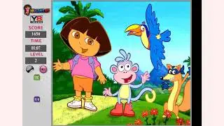 How to play Dora Hidden Number Game game | Free online games | MantiGames.com