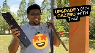 Upgrade Your Setup with This No Drill Outdoor Pillar TV Mount! 🔥📺 | ZeboZap