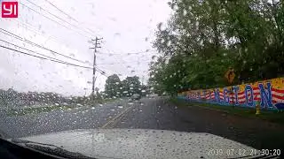 Wrong Way Driver Caught on Dash cam
