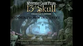 MYSTERY CASE FILES 13th Skull COLLECTORS EDITION : All 20 Hidden Crown Insignias