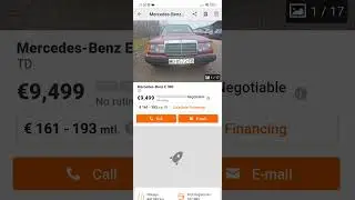 Настоящий пробег авто из Европы на сайте mobile.de огромные километражи рабочие автомобили коммерция