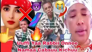 Subahanallah😭🖤🤍🔪Kuni Salphiinaa Shamaraan Worraa Akkaa Isii Hundatii Dhageeffadhaa Mee