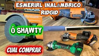 RIDGID Esmeril inalámbrico. Vale la pena el costo?