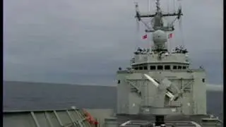 HMAS Melbourne (III) FFG 05 Sea & Helicopter OPS