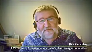 Dirk Vansintjan (REScoop.eu): Partnership of citizen energy cooperative with public grid