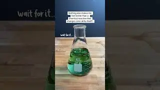 Watch this color changing reaction!