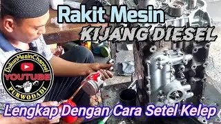 Perakitan Mesin Kijang Diesel//2L Terlengkap