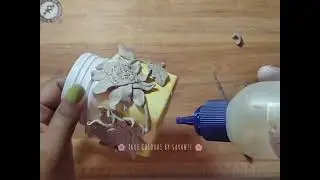 Mini flower vase full processing #art #artandcraft #youtube 