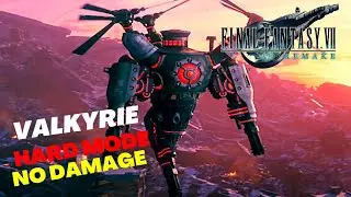 Valkyrie Hard Mode (No Damage) | Final Fantasy VII REMAKE