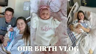 НАШ ВИДЕОБЛОГ О РОДАХ!! Роды и встреча старшего брата с сестрой!!