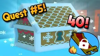 ✨COMPLETE QUEST #5! INSTANTLY GET 40 GINGERBREAD CHESTS! In Pet Simulator X!