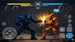 Mech Battle Arena Gameplay &ndash; Ultimate Robot Fighting & Action Combat Game