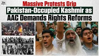 LIVE | Massive Protests Grip Pakistan-Occupied Kashmir as AAC Demands Rights Reforms