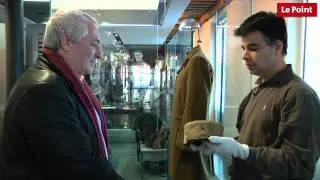 Les incroyables trésors de l'Histoire : le képi du général Leclerc taillé dans une chéchia.