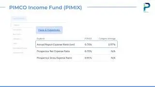 Fund Overview #10 - PIMIX - PIMCO Income Fund Institutional Class