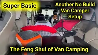Simple No Build Van Camper Layout | Clutter-Free | Total Functionality |  Van Tour