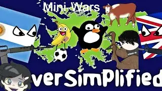 V Tuber Reacts to Mini-Wars OverSimplified!