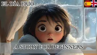 LET'S LEARN SPANISH with Simple Story (A1-A2): EL D&Iacute;A FR&Iacute;O