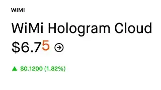 🚀🔥MASSIVE WIMI (WIMI Hologram) STOCK UPDATE | Wimi News & Analysis Update | OPTIONS TRADING  $WIMI