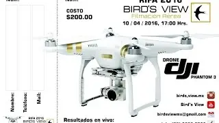 Sorteo de Rifa: Drone - 10/04/2016.