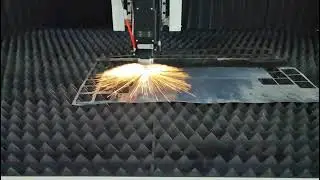 3000W Fiber Laser Cutting Machine for Sheet Metal &ndash; Real Cutting Demo!