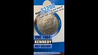 1984 Kennedy Half Dollar Coin worth money