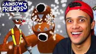 🟫 NOVO MONSTRO MARROM APARECEU NA CAVERNA DO RAINBOW FRIENDS!