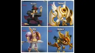 Monster Legends - 4 Legendary Monsters In One Video