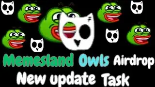 Owls and memesland airdrop new updates | Memeland new updates | Owls airdrop listing date