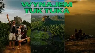 Sri Lanka cz.1 - Wynajem Tuk Tuka, prawo jazdy, Sigiriya, Pidurangala, Dambulla, Anuradhapura