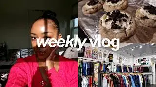 weekly vlog ☆ spending time w/ family & friends, baking & family traditions | Kenzi M.