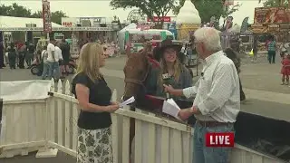 Tehachapi HS student to compete in barrel races Wednesday at Kern County Fair