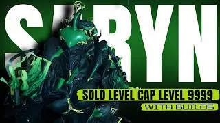 SARYN Solo Level Cap - Sobek Saryn - SP Void Cascade Level 9999 - Exo 80 -110 | Warframe