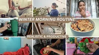 7 AM Winter Morning Routine ❄️ | Laddu Gopal Seva, Cooking & Daily Chores