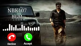 NBK 107 Bgm Ringtone| NBK 107 Teaser Bgm| Nandamuri Balakrishna| Thaman S| BG #nbk107