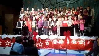Ermineskin Grade 2 christmas concert 2011