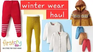 FirstCry affordable winter wear haul premium winter wear haul kids wear haul || meesho kids winter 