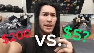 High vs. Low // Are Budget $5 Climbing Shoes Better Than $200 Shoes?