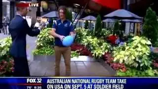 'Honey Bear'?? Nick Cummins' awkward interviews in the USA