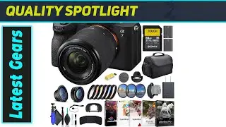Комплект беззеркальной камеры Sony &alpha;7 IV &mdash; лучшая полнокадровая гибридная камера