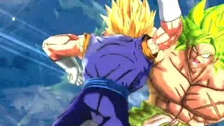 TRANSFORMING VEGITO Vs SSJ BROLY FULL POWER Advanced Hyper Dimensional Battle | Dragon Ball Legends