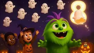 Carious the Mischievous Cavity Monster Counts | Learn Numbers 1–10 with a Silly Monster | Counting