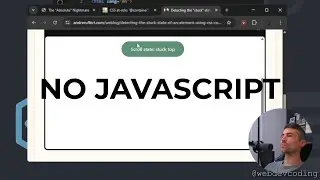 Stop Using JS for Sticky Headers: CSS Scroll-State is Here!