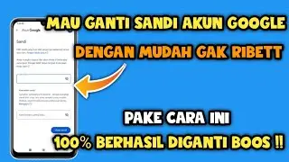 Cara mengganti Sandi akun google 2025 | Ganti sandi akun google