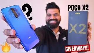 POCO X2 Unboxing & First Look - Good Specs Great Price - GIVEAWAY🔥🔥🔥