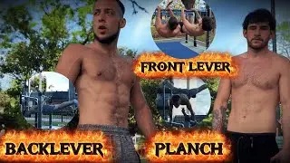 Los 3 est&aacute;ticos m&aacute;s dif&iacute;ciles en calistenia: aprende BackLever , FrontLever y Planche