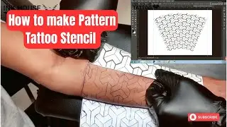 Armband Tattoo Stencil | wrist band tattoo stencil | Pattern Tattoo #tattoo #art #inkhouse_tattooo