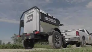 NorthStar Heavy-Duty Trailer with 600-Gal. Water Tank