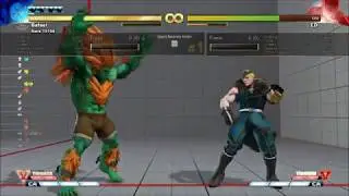 SFV: Blanka optimal 3f punishes :^)